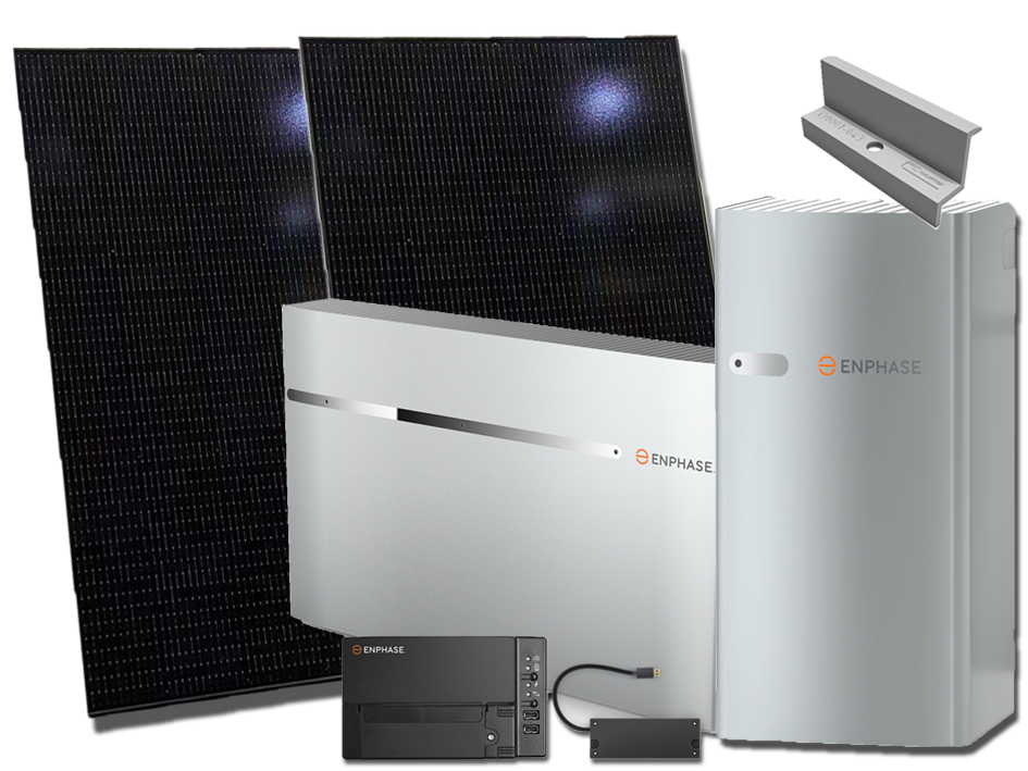 19x Sunpower P6 7695 wp met Enphase IQ8A en Accu 1x N Charge 10T,1 x N Charge 3T