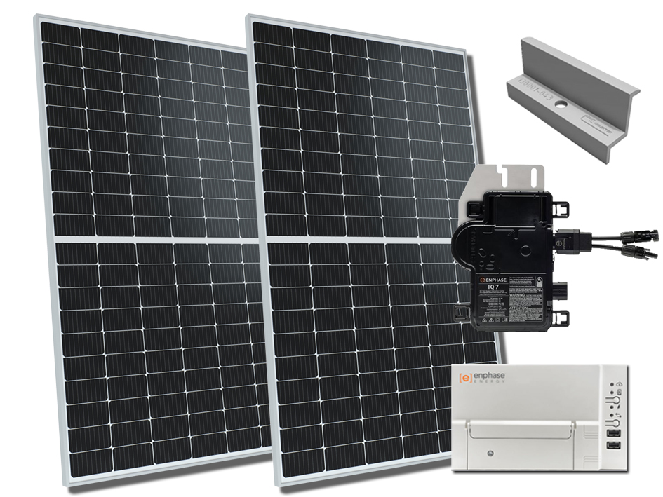 25x Solarwatt Pure Glas/Glas 9500wp  met Enphase IQ 8 MC omvormer
